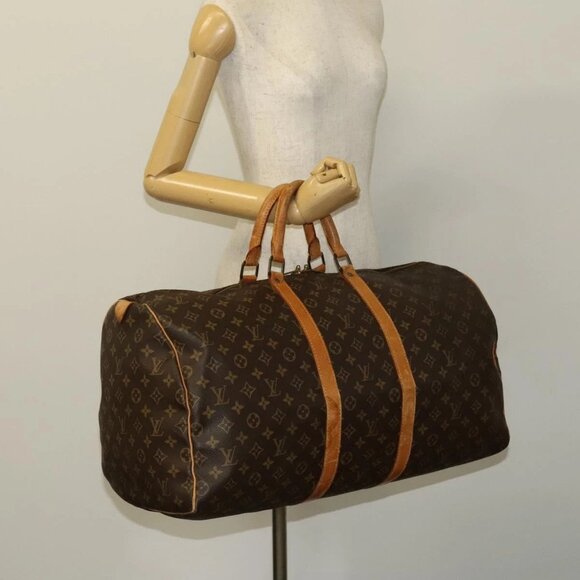 LOUIS VUITTON Monogram Keepall 55 Boston Bag - Picture 1 of 16